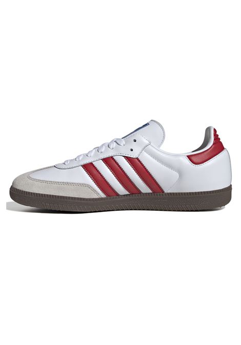 Adidas Samba OG Shoes White Red Women ADIDAS ORIGINALS | Sneakers | IG1025-